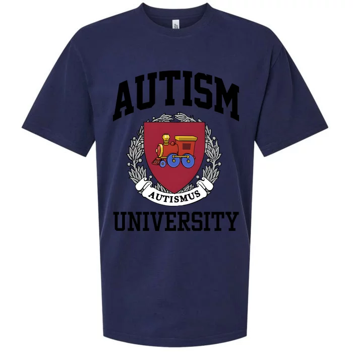 Autism Autismus University Autism Awareness Lover Sueded Cloud Jersey T-Shirt