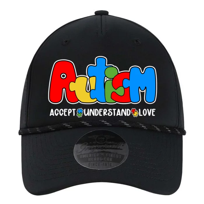 Autism Accept Understand Love Awareness Performance The Dyno Cap