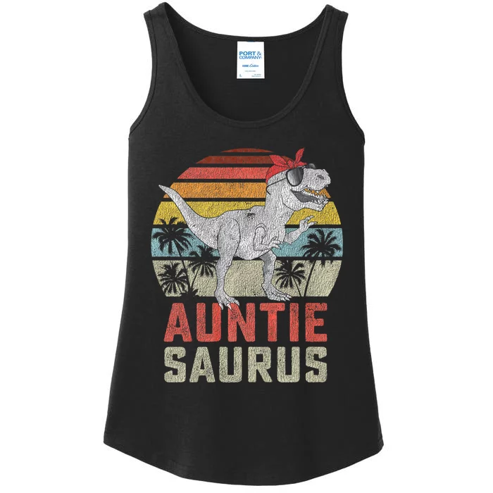 Auntiesaurus Ladies Essential Tank