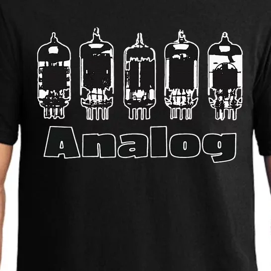 Aesthetic Analog Vacuum Tubes Audio Design Pajama Set