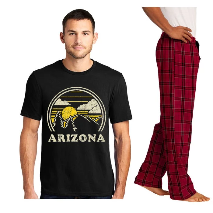 Arizona AZ Vintage Hiking Mountains Pajama Set