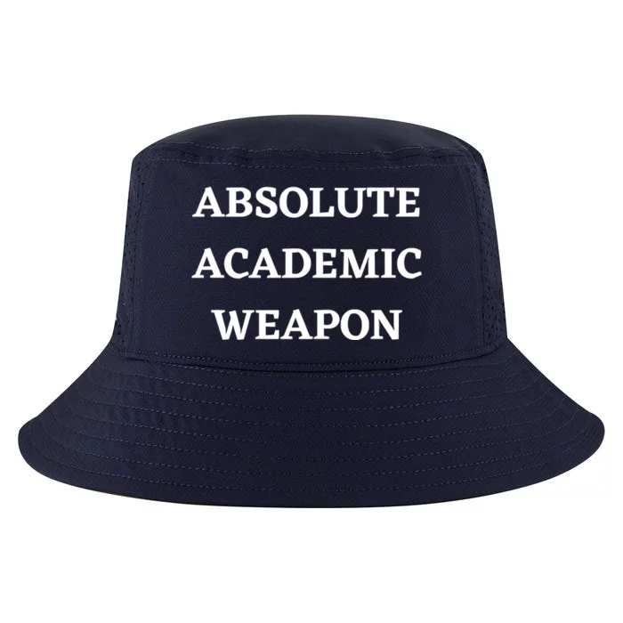 Absolute Academic Weapon Funny Trend Cool Comfort Performance Bucket Hat