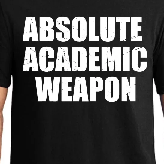 Absolute Academic Weapon Funny Trend Pajama Set