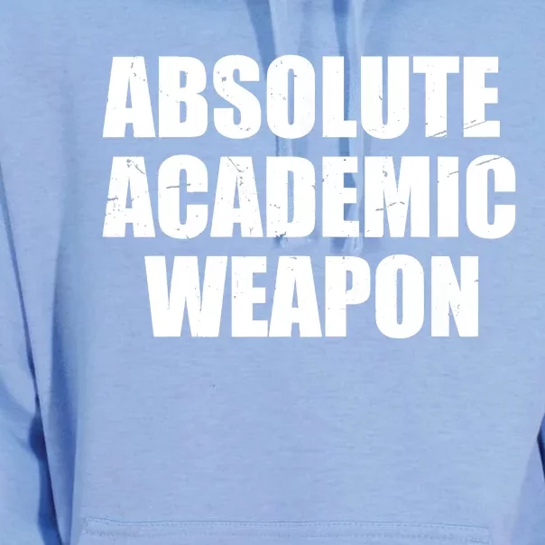 Absolute Academic Weapon Funny Trend Unisex Surf Hoodie