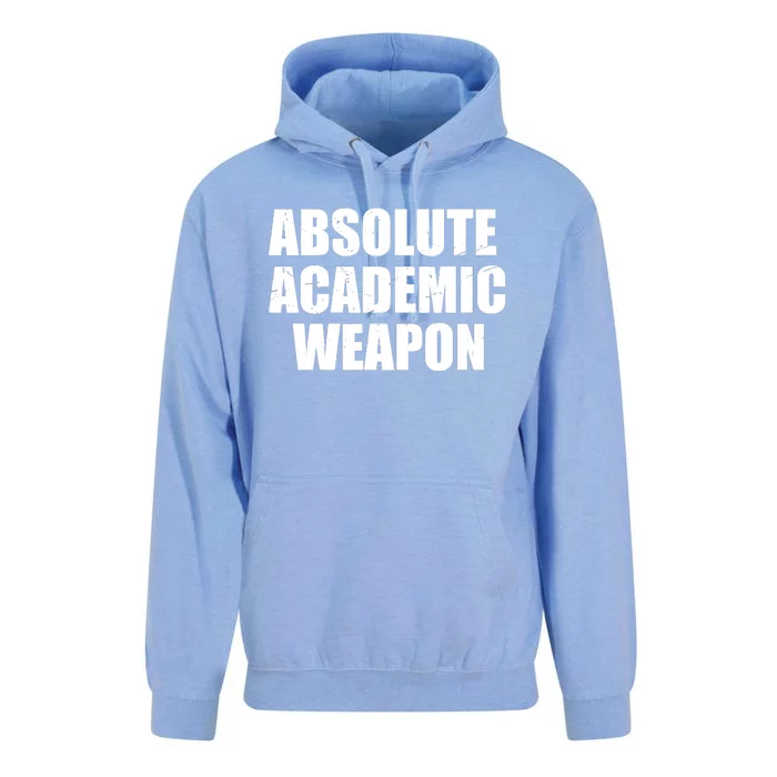 Absolute Academic Weapon Funny Trend Unisex Surf Hoodie