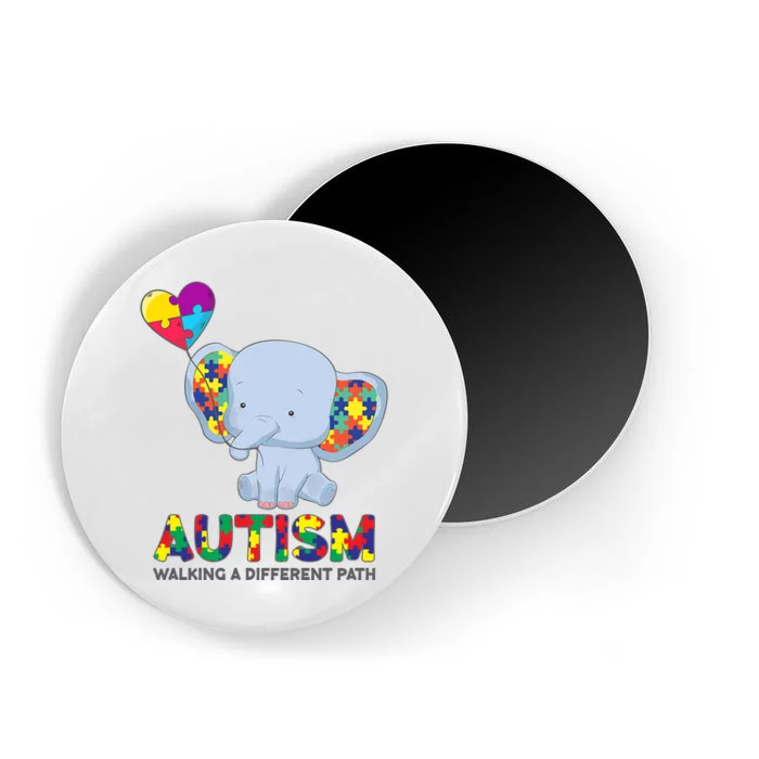 Autism Awareness Walking A Different Path Elephant Magnet