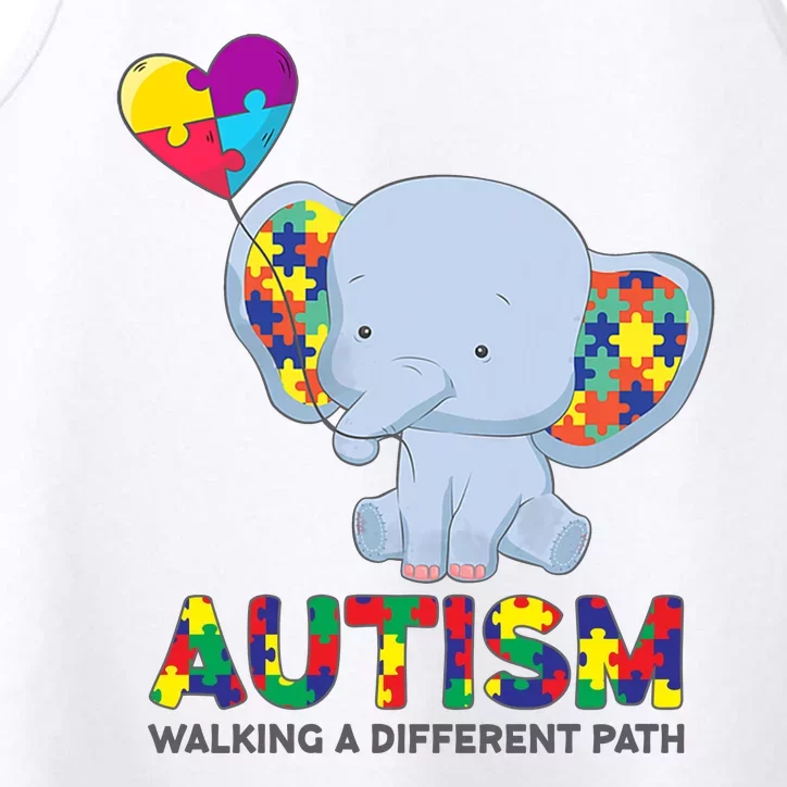 Autism Awareness Walking A Different Path Elephant Performance Tank