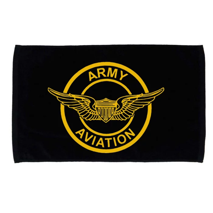 Army Aviation Wings Patch Microfiber Hand Towel