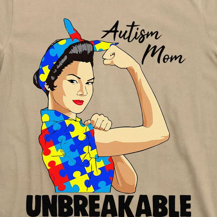 Autism Awarenesss Women Autism Mom Gift T-Shirt