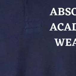 Absolute Academic Weapon Funny Trend Softstyle Adult Sport Polo