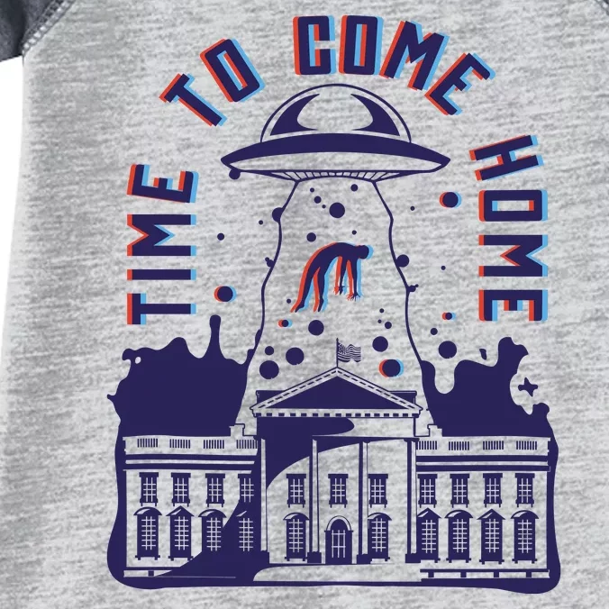 Alien Abduction White House Infant Baby Jersey Bodysuit