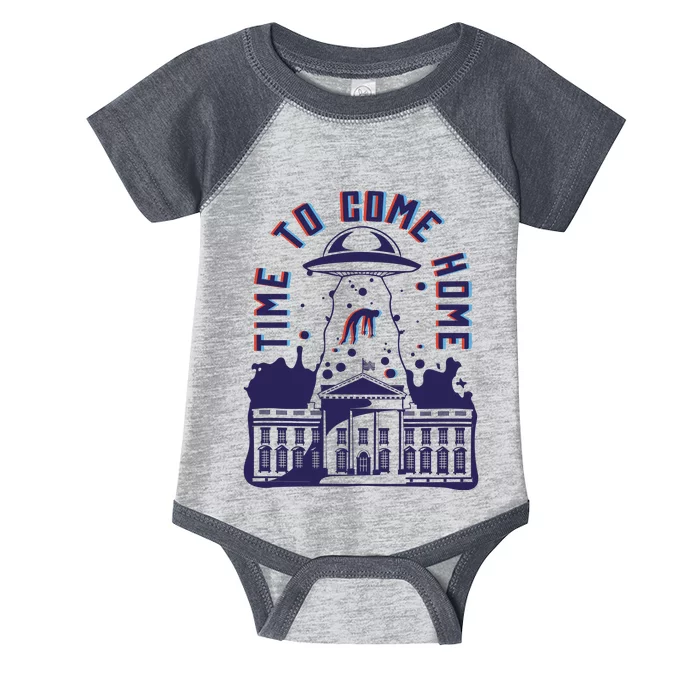 Alien Abduction White House Infant Baby Jersey Bodysuit