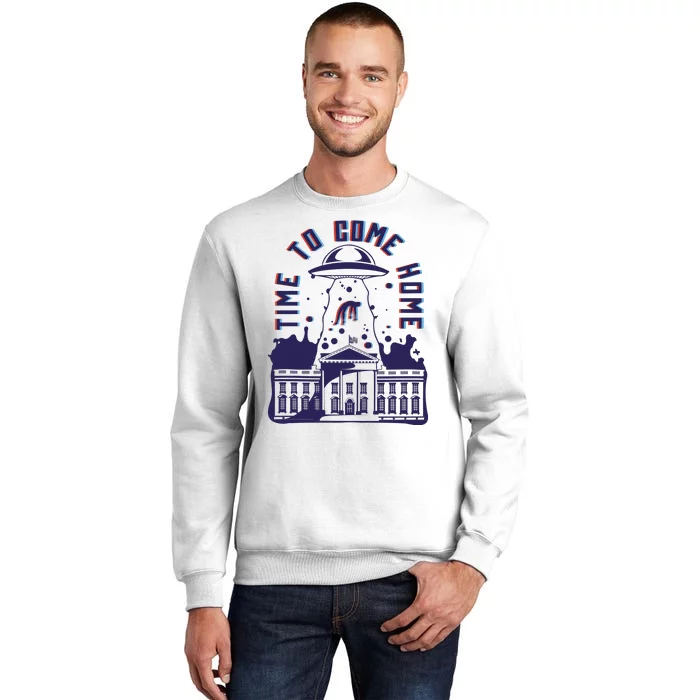 Alien Abduction White House Sweatshirt