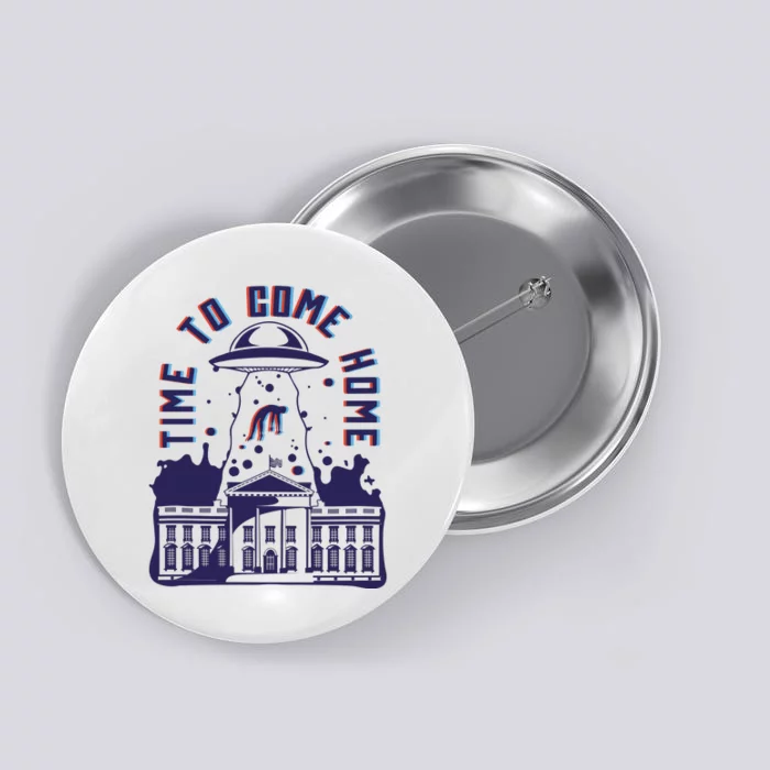 Alien Abduction White House Button