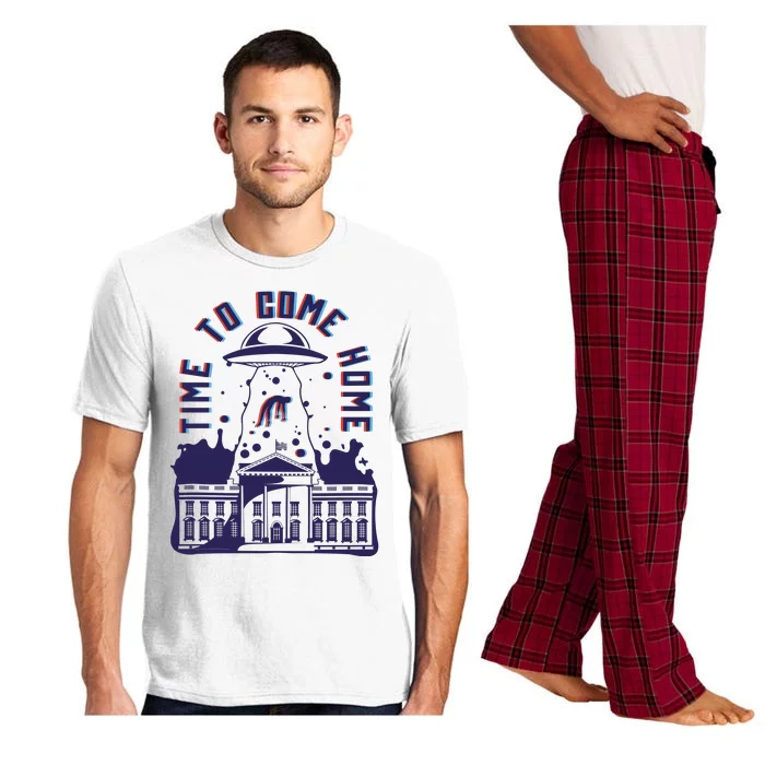 Alien Abduction White House Pajama Set