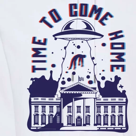 Alien Abduction White House Premium Hoodie