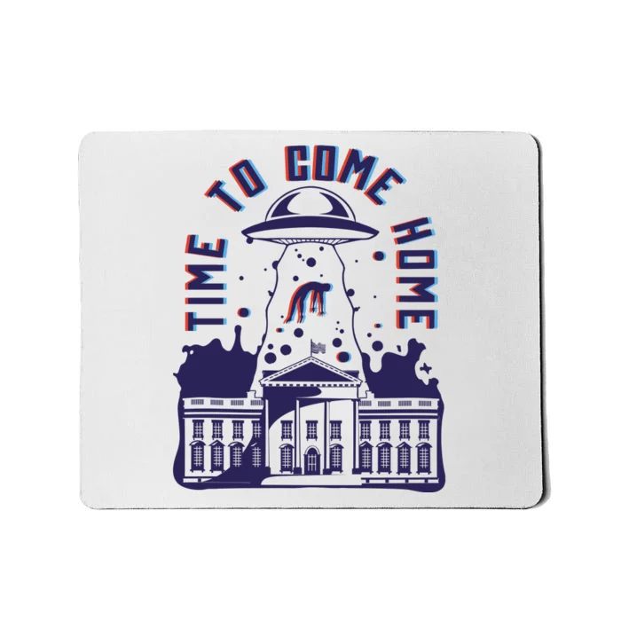 Alien Abduction White House Mousepad