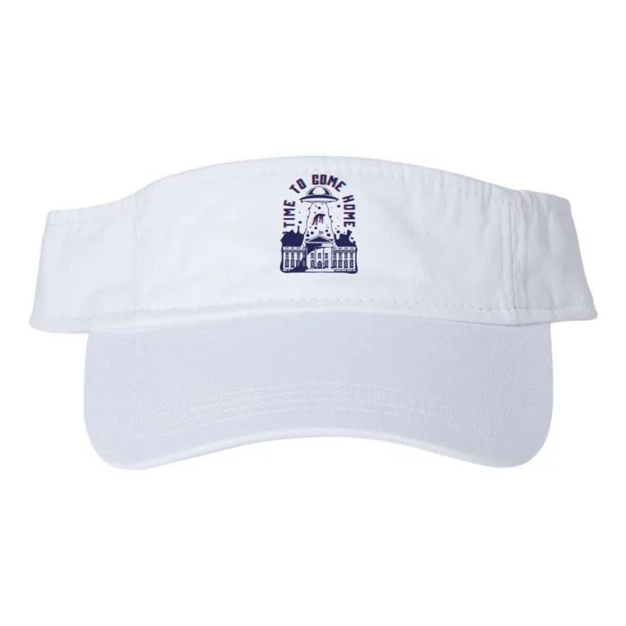 Alien Abduction White House Valucap Bio-Washed Visor