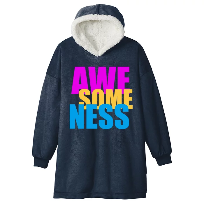 Awesomeness Hooded Wearable Blanket