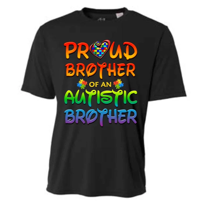 Autism Awareness Wear Proud Brother Of Brother Funny Gift Cooling Performance Crew T-Shirt