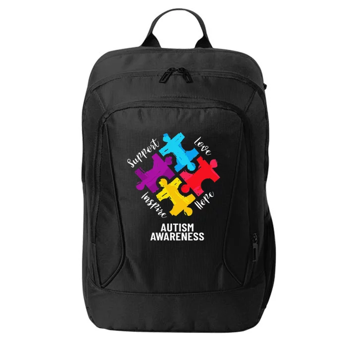 Autism Awareness Week For Women Support Love Inspire City Backpack