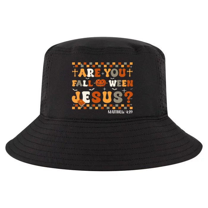 Autumn Are You Falloween Jesus Christian Halloween Cool Comfort Performance Bucket Hat