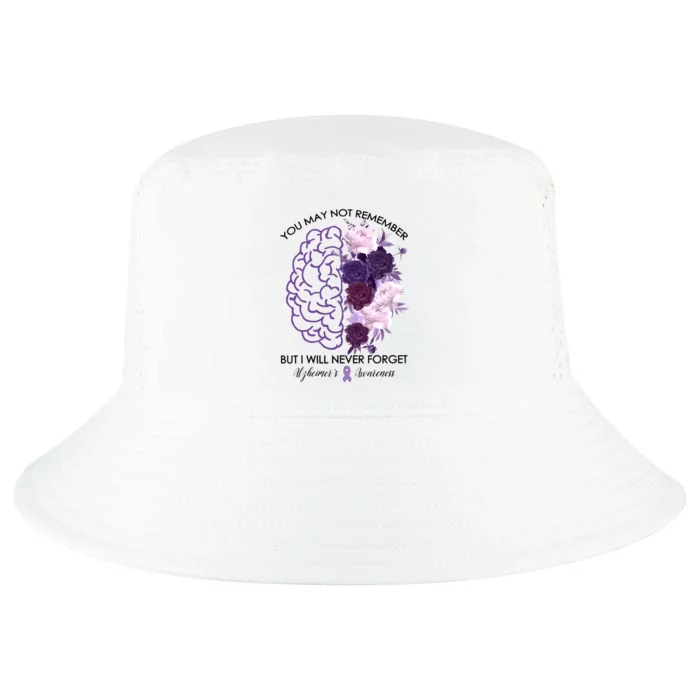 AlzheimerS Awareness You May Not Remember Cool Comfort Performance Bucket Hat