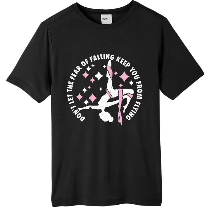 Aerialist Aerial Yoga Circus Artist From Silk Acrobatics ChromaSoft Performance T-Shirt