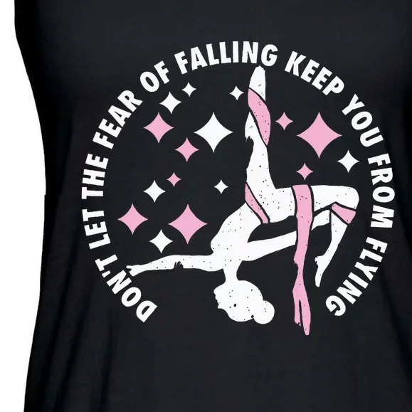 Aerialist Aerial Yoga Circus Artist From Silk Acrobatics Ladies Essential Flowy Tank