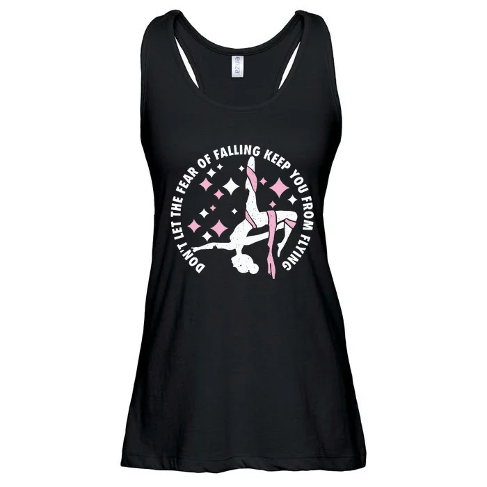 Aerialist Aerial Yoga Circus Artist From Silk Acrobatics Ladies Essential Flowy Tank