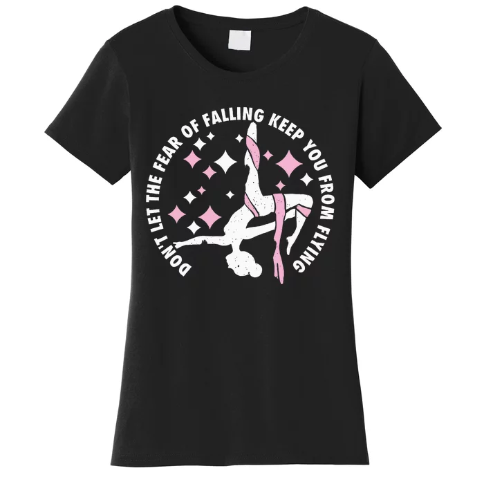 Aerialist Aerial Yoga Circus Artist From Silk Acrobatics Women's T-Shirt