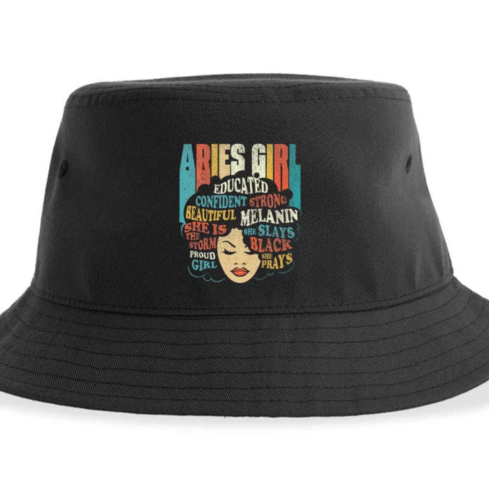 Aries Astrology Zodiac Sign Horoscope Astrologer Sustainable Bucket Hat