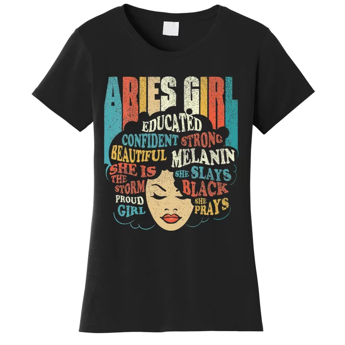 Aries Astrology Zodiac Sign Horoscope Astrologer Women's T-Shirt