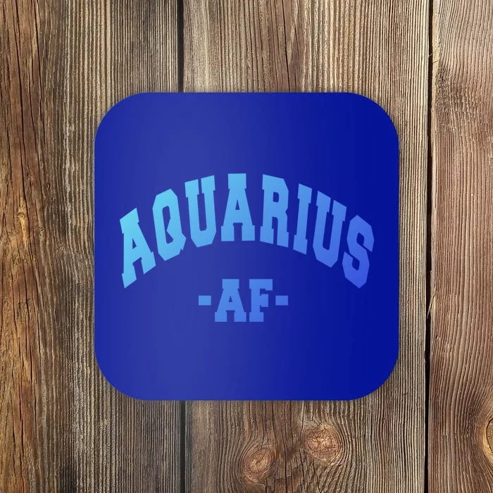 Aquarius Astrology Zodiac Sign Decorations Gift Coaster