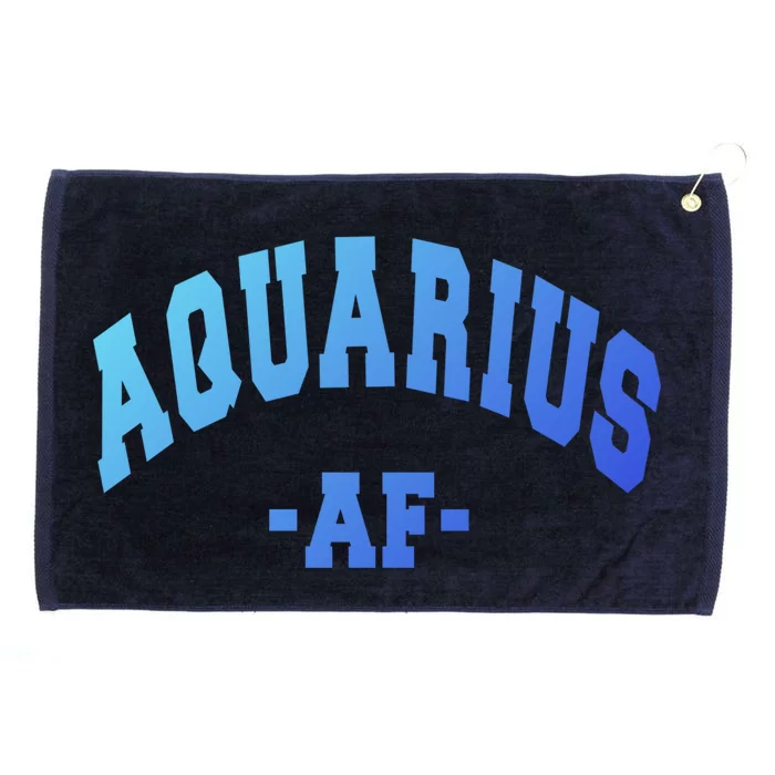 Aquarius Astrology Zodiac Sign Decorations Gift Grommeted Golf Towel