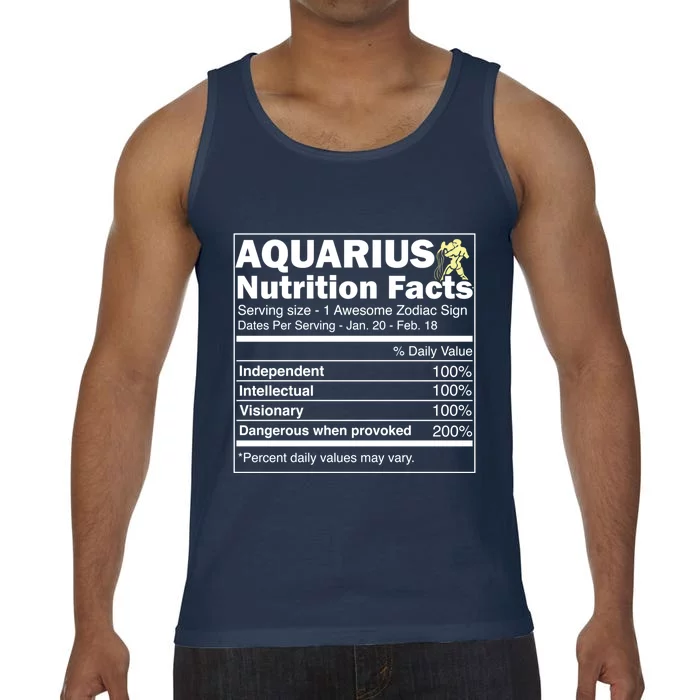 Aquarius Astrology Zodiac Horoscope Birthday Gift Comfort Colors® Tank Top