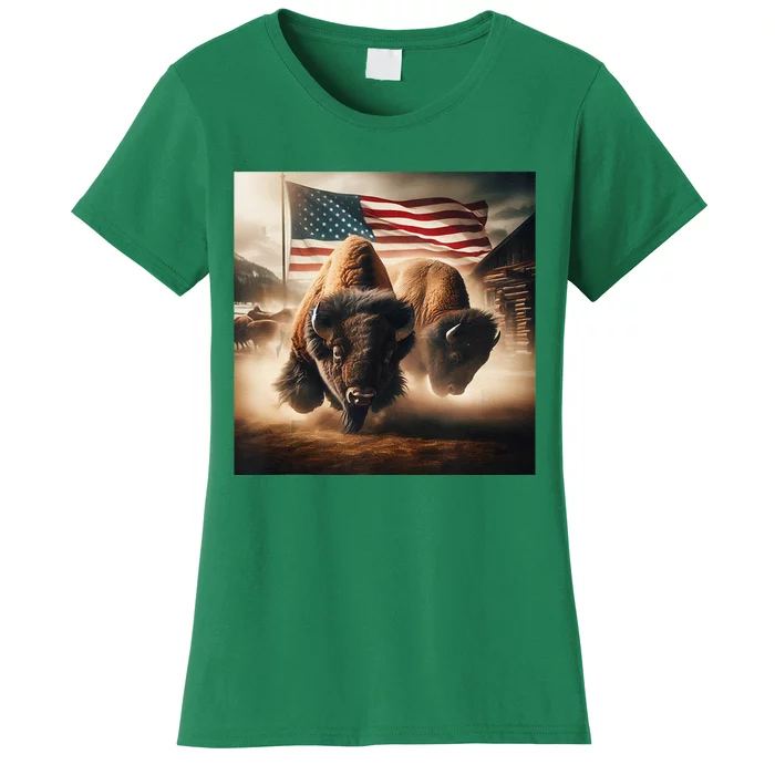 American Buffalo 1 Women's T-Shirt