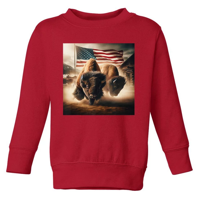 American Buffalo 1 Toddler Sweatshirt