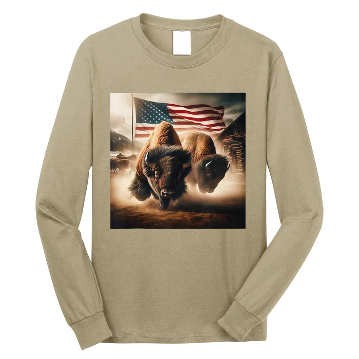 American Buffalo 1 Long Sleeve Shirt