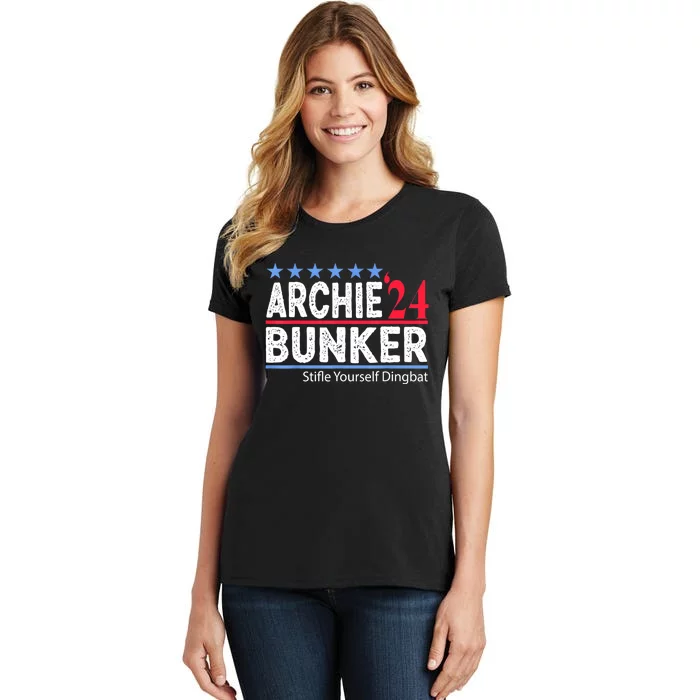 Archie Bunker 24 For President 2024 Women's T-Shirt