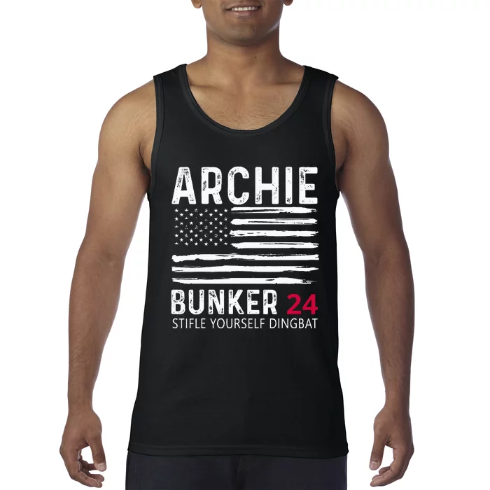 Archie Bunker 24. Stifle Yourself Dingbat Tank Top