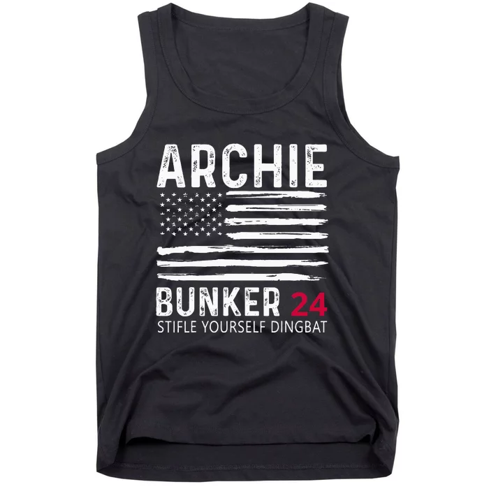 Archie Bunker 24. Stifle Yourself Dingbat Tank Top