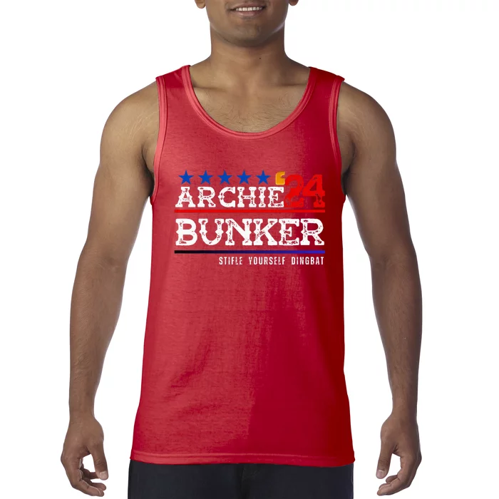 Archie Bunker 24 For President 2024 Tank Top