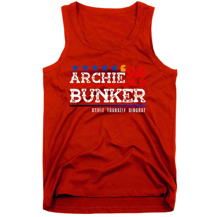 Archie Bunker 24 For President 2024 Tank Top