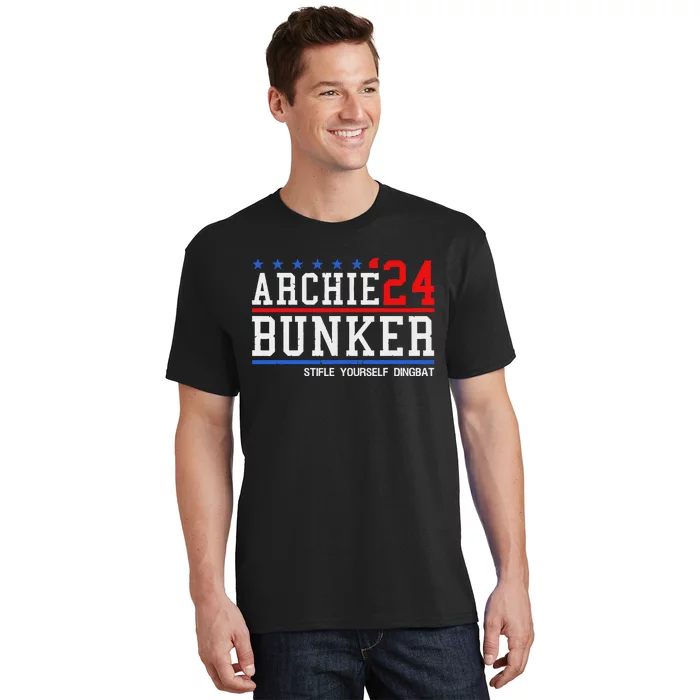 Archie Bunker 24 For President 2024 T-Shirt