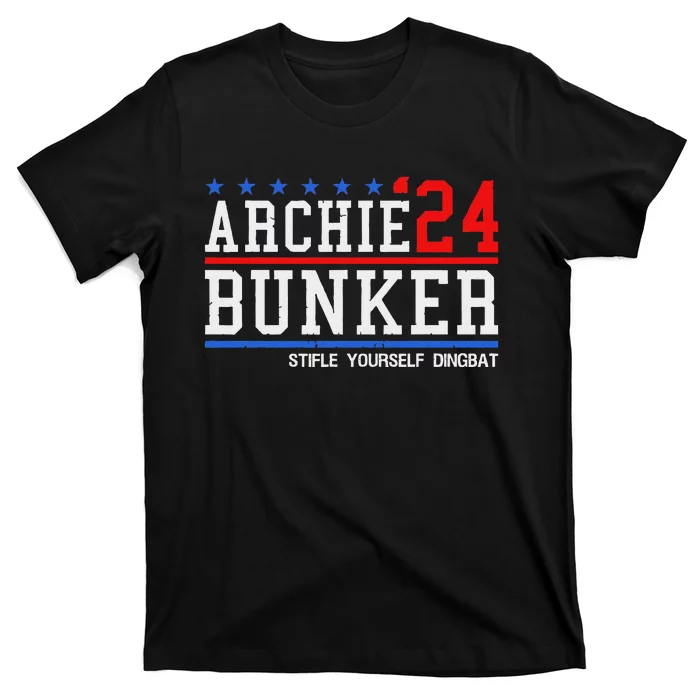 Archie Bunker 24 For President 2024 T-Shirt