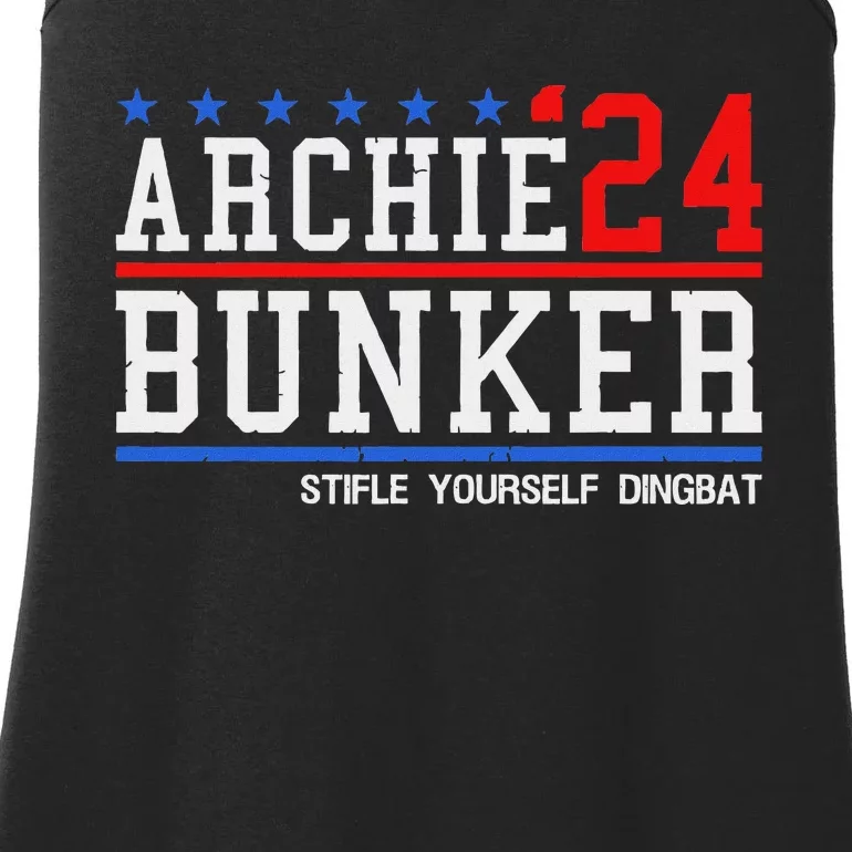 Archie Bunker 24 For President 2024 Ladies Essential Tank