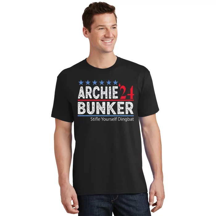 Archie Bunker 2024 Presidential Campaign T-Shirt