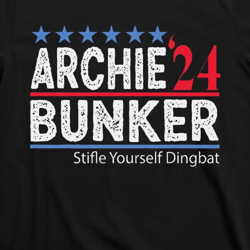 Archie Bunker 2024 Presidential Campaign T-Shirt