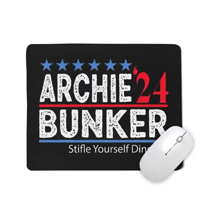 Archie Bunker 2024 Presidential Campaign Mousepad